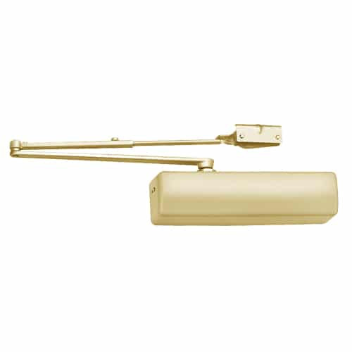 DC6413-696-M71 Corbin 6000 Series Half-Sized Parallel Arm Door Closers in Satin Brass Finish