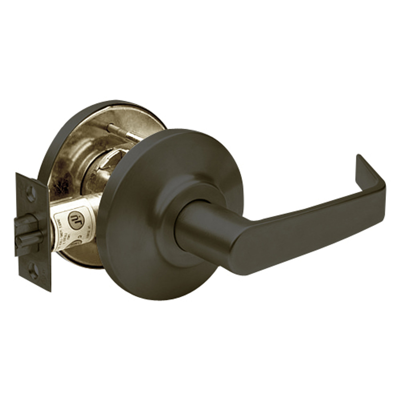 7KC20Y15DSTK613 Best 7KC Series Exit Medium Duty Cylindrical Lever Locks with Contour Angle Return Design in Oil Rubbed Bronze