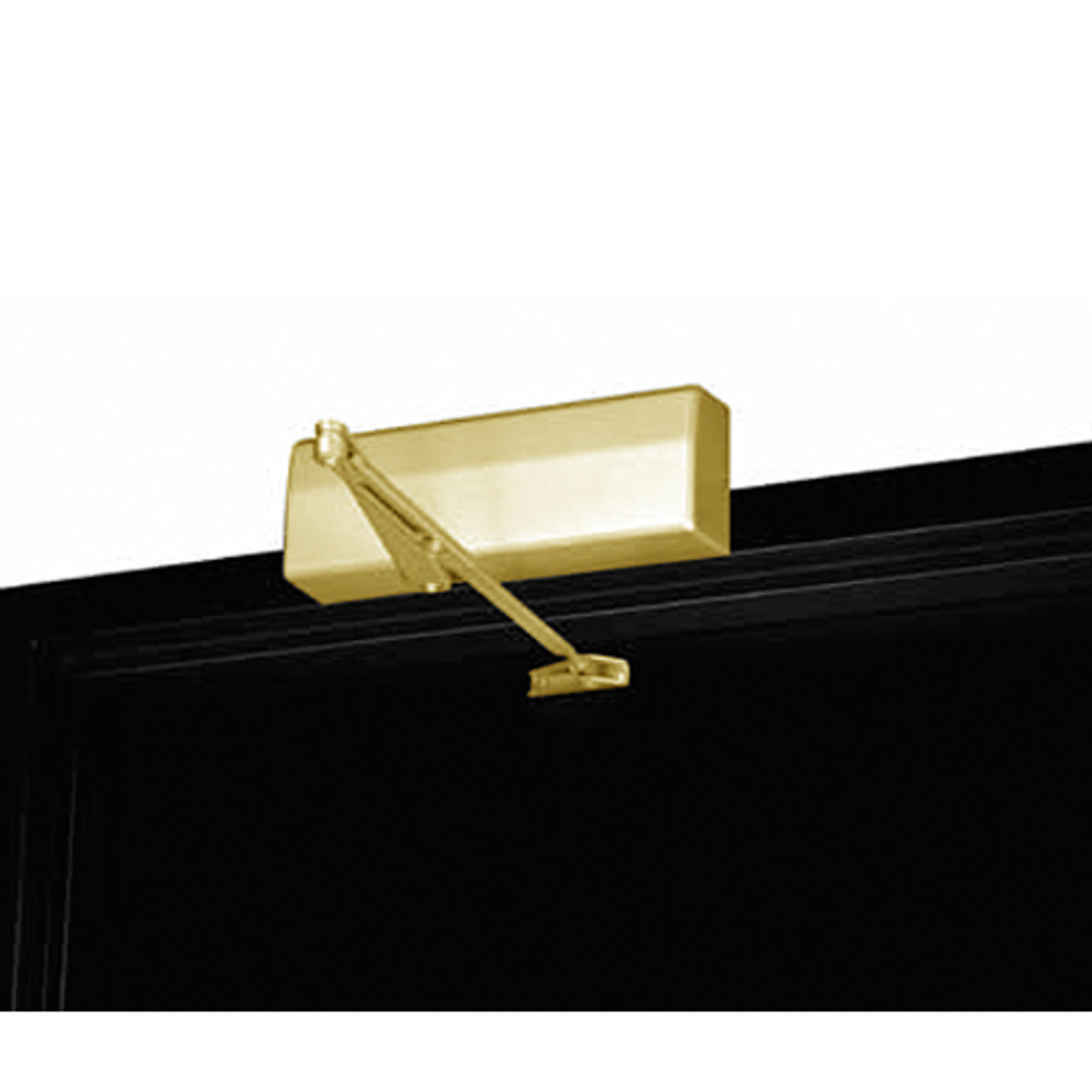 DC8220-696 Corbin DC8000 Series Top Jamb Heavy Duty Door Closers in Satin Brass Finish