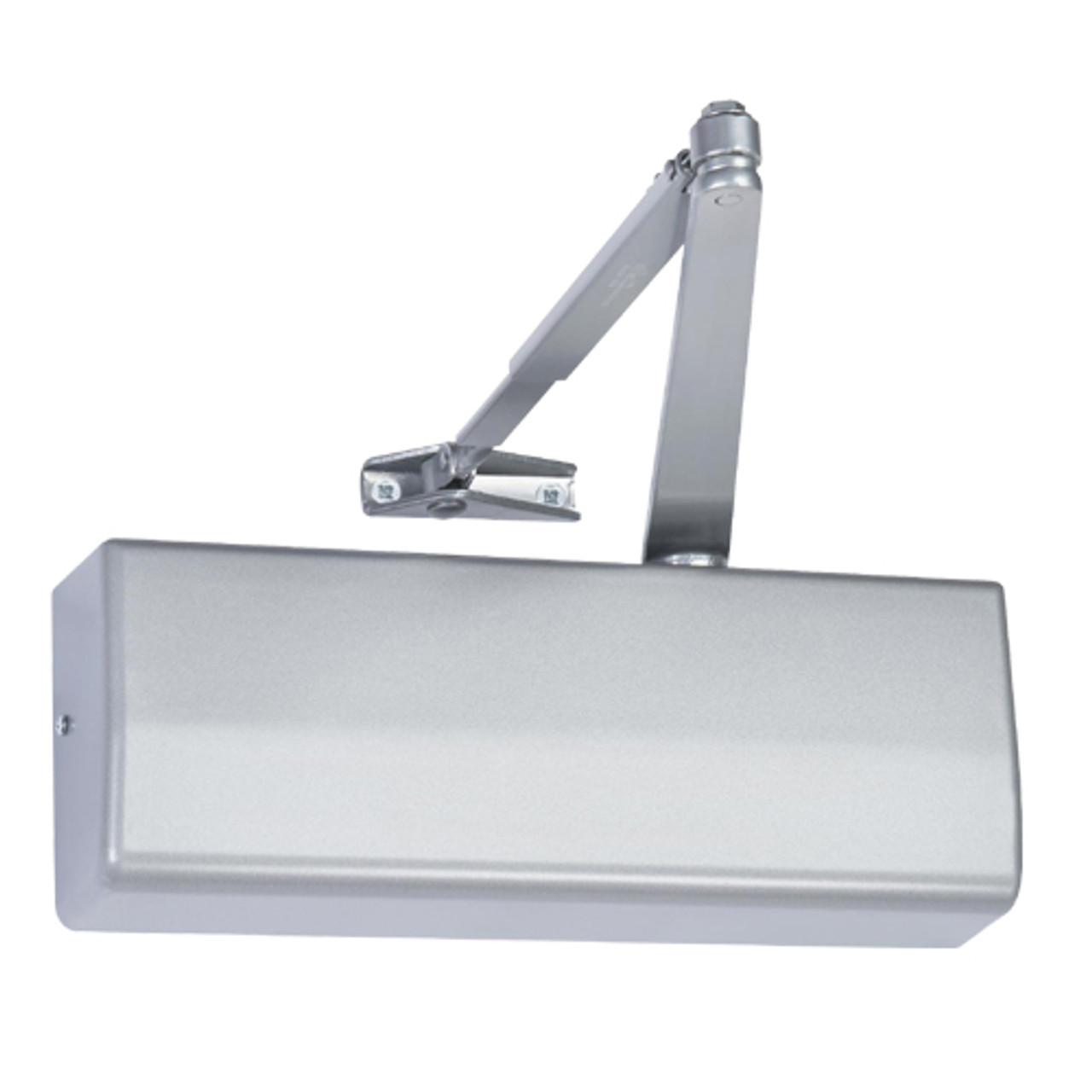 DC8200-689-M73 Corbin DC8000 Series Regular Arm Heavy Duty Door Closers in Silver Aluminum Finish