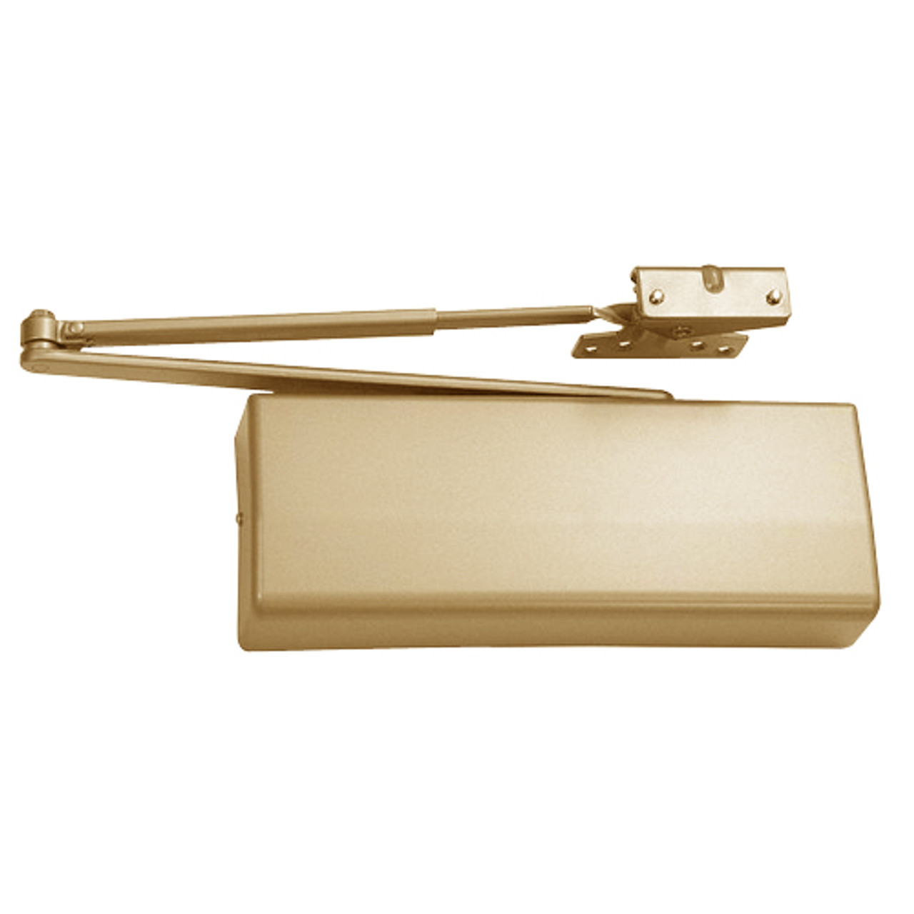 DC8210-A1-691 Corbin DC8000 Series Parallel Hold Open Arm Heavy Duty Door Closers in Light Bronze Finish