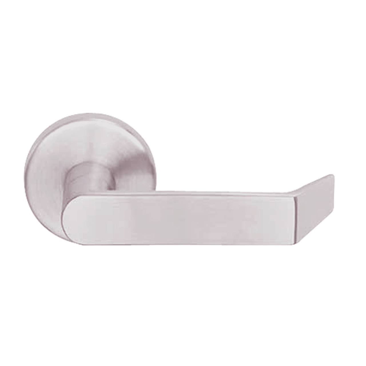 L9456P-06B-630 Schlage L Series Corridor with Deadbolt Commercial Mortise Lock with 06 Cast Lever Design in Satin Stainless Steel
