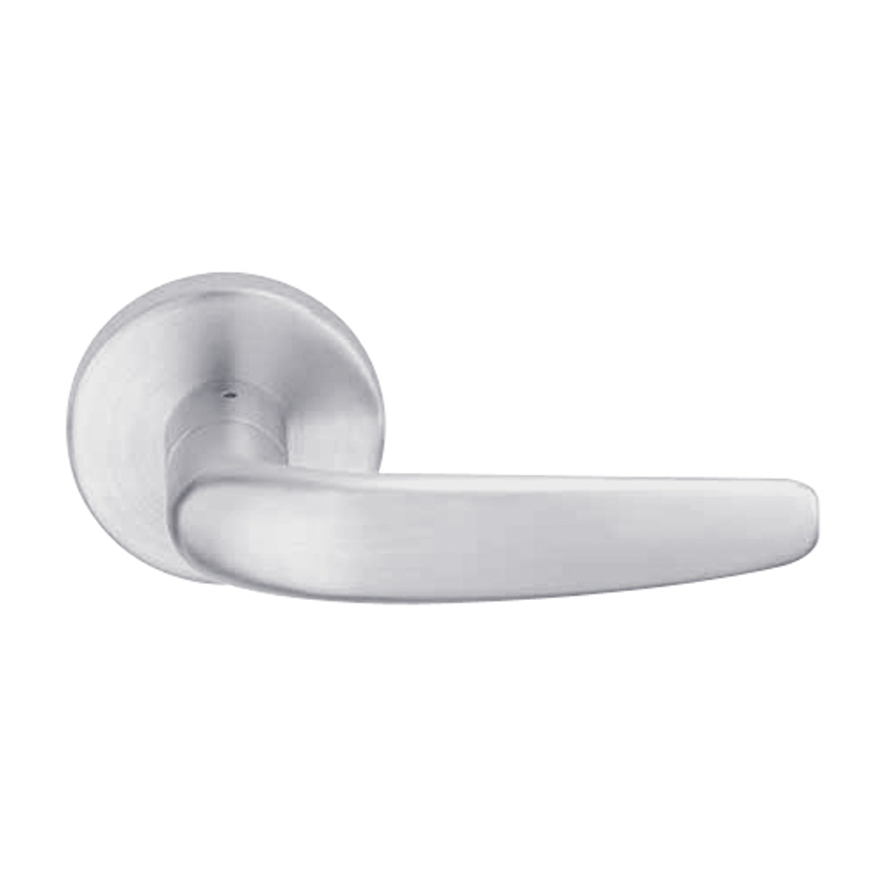 L9480P-07A-626 Schlage L Series Storeroom with Deadbolt Commercial Mortise Lock with 07 Cast Lever Design in Satin Chrome
