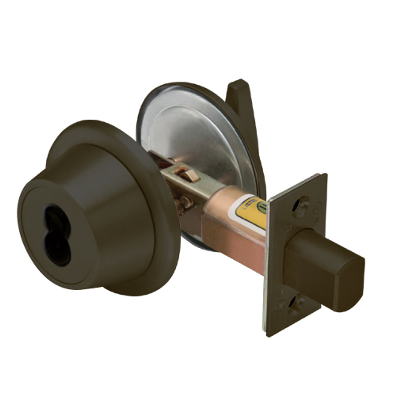 8T27KSTK613D5 Best T Series Single-Keyed with Turnknob Tubular Standard Deadbolt in Oil Rubbed Bronze