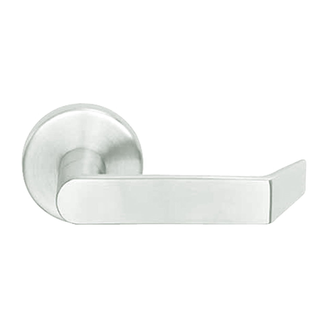 L9453L-06B-619 Schlage L Series Less Cylinder Entrance with Deadbolt Commercial Mortise Lock with 06 Cast Lever Design in Satin Nickel