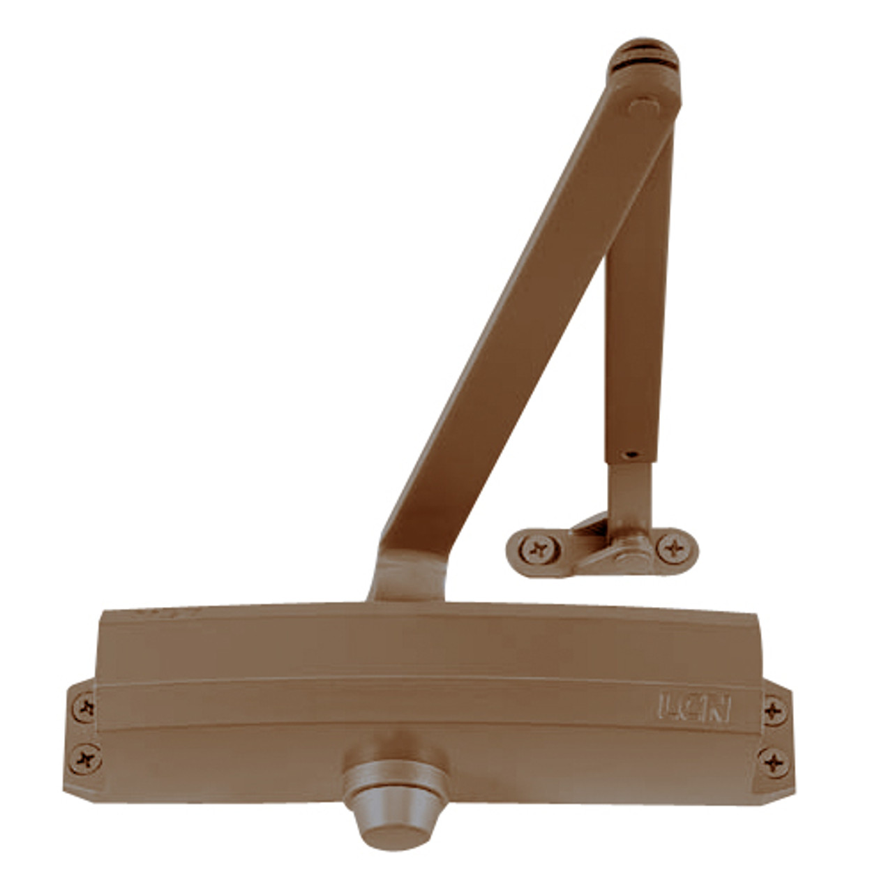 1250-HLONG-DKBRZ LCN Door Closer with Hold Open Long Arm in Dark Bronze Finish