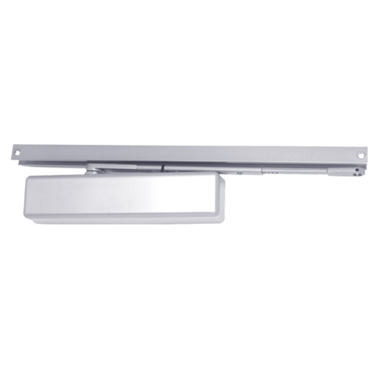 1460T-BUMPER-US26 LCN Surface Mount Door Closer with Bumper Arm in Bright Chrome Finish