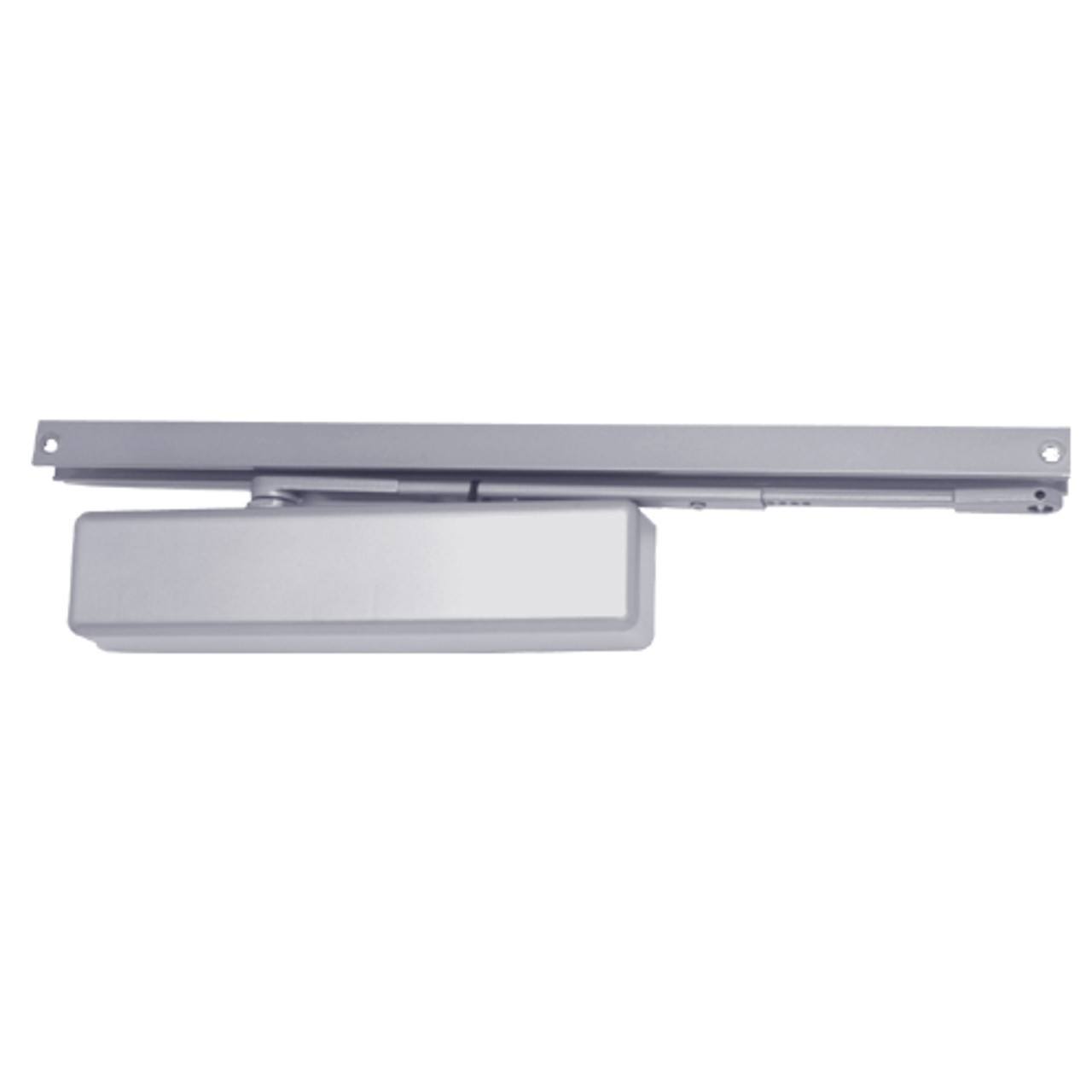 1460T-BUMPER-US26D-DS LCN Surface Mount Door Closer with Bumper Arm in Satin Chrome Finish
