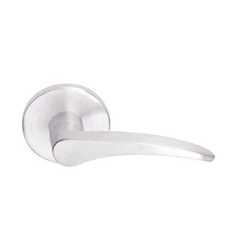 L9480BD-12B-629-RH Schlage L Series Storeroom with Deadbolt Commercial Mortise Lock with 12 Cast Lever Prepped for SFIC in Bright Stainless Steel