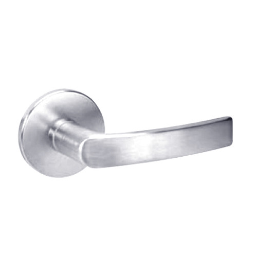 MOR8801FL-625 Yale 8800FL Series Non-Keyed Mortise Passage Locks with Monroe Lever in Bright Chrome