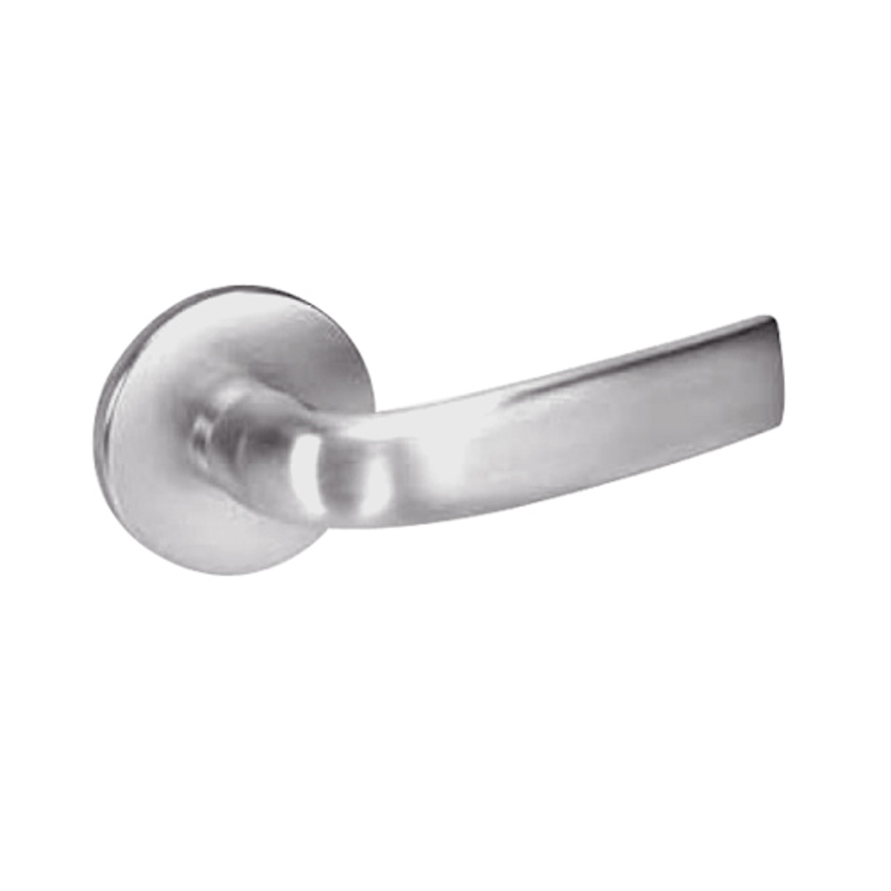 JNR8805FL-630 Yale 8800FL Series Single Cylinder Mortise Storeroom/Closet Locks with Jefferson Lever in Satin Stainless Steel