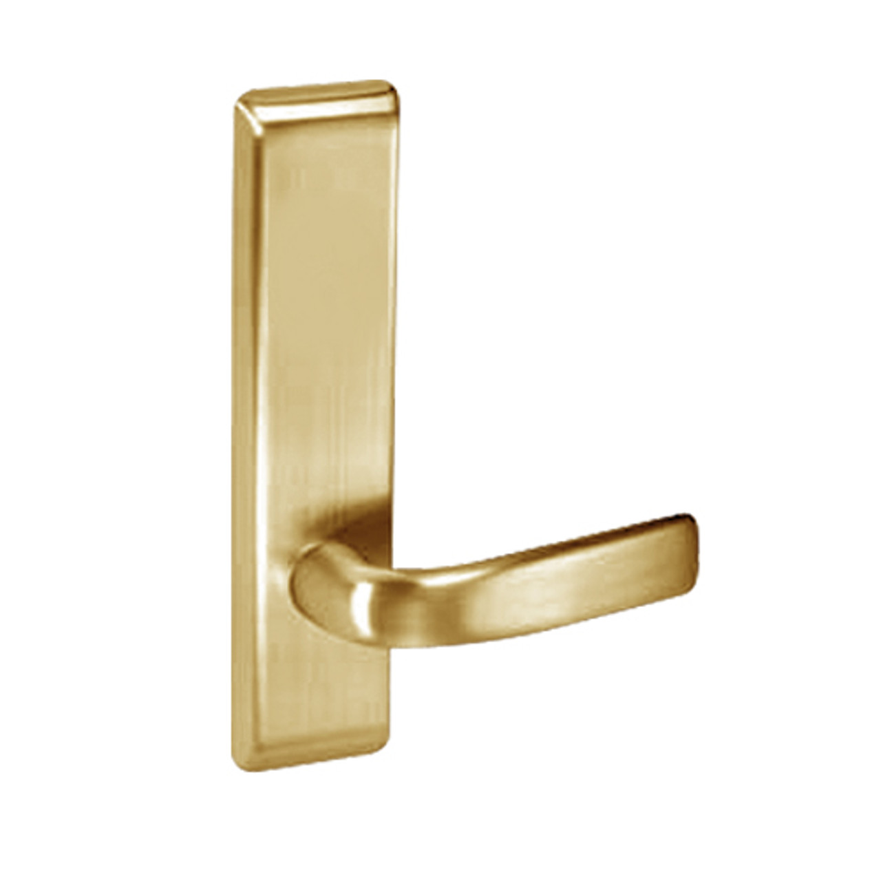 JNCN8862FL-606 Yale 8800FL Series Non-Keyed Mortise Bathroom Locks with Jefferson Lever in Satin Brass