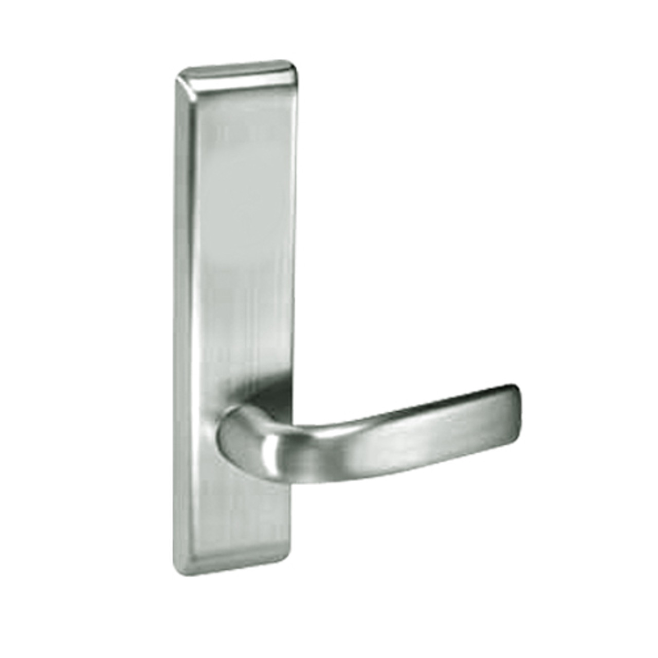 JNCN8862FL-619 Yale 8800FL Series Non-Keyed Mortise Bathroom Locks with Jefferson Lever in Satin Nickel