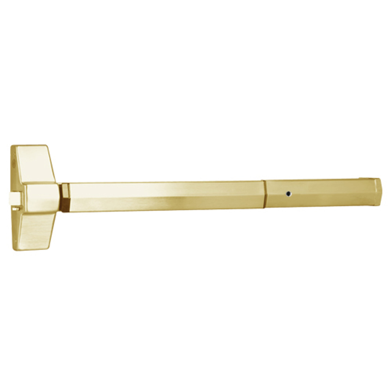 7100-48-606 Yale 7000 Series Non Fire Rated Rim Exit Device in Satin Brass