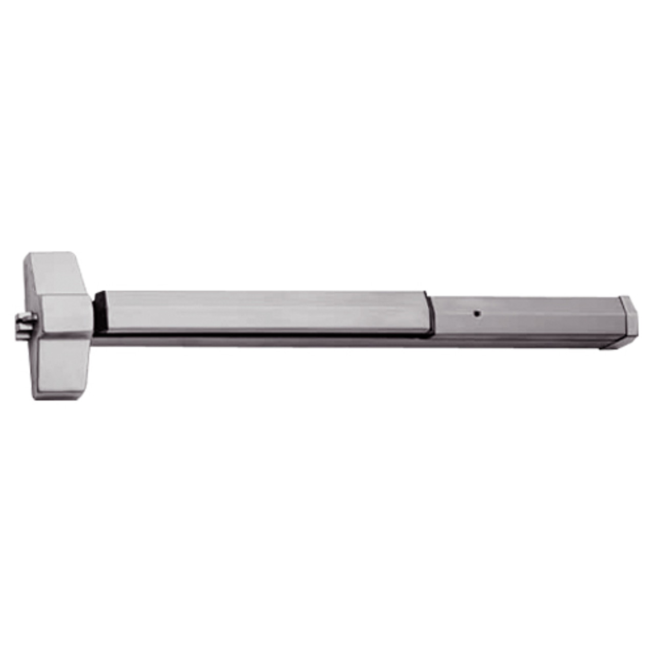7150-24-630 Yale 7000 Series Non Fire Rated SquareBolt Exit Device in Satin Stainless Steel