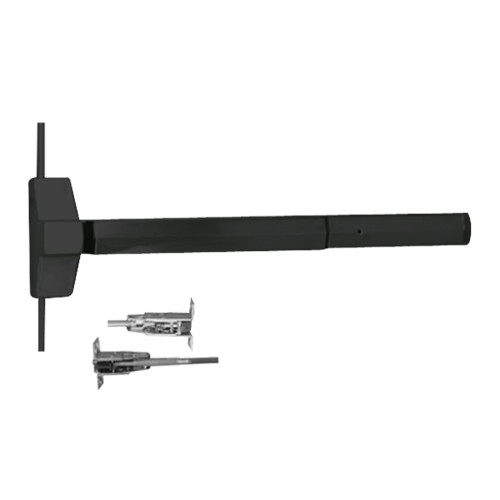 7120-48-620 Yale 7000 Series Non Fire Rated Concealed Vertical Rod Exit Device in Antique Nickel