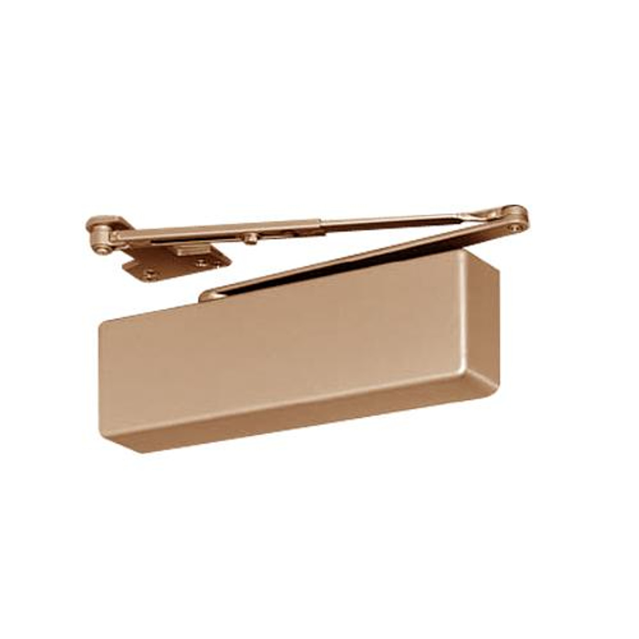 PA4480-691 Yale 4400 Series Institutional Door Closer with Parallel Low Profile Arm in Light Bronze