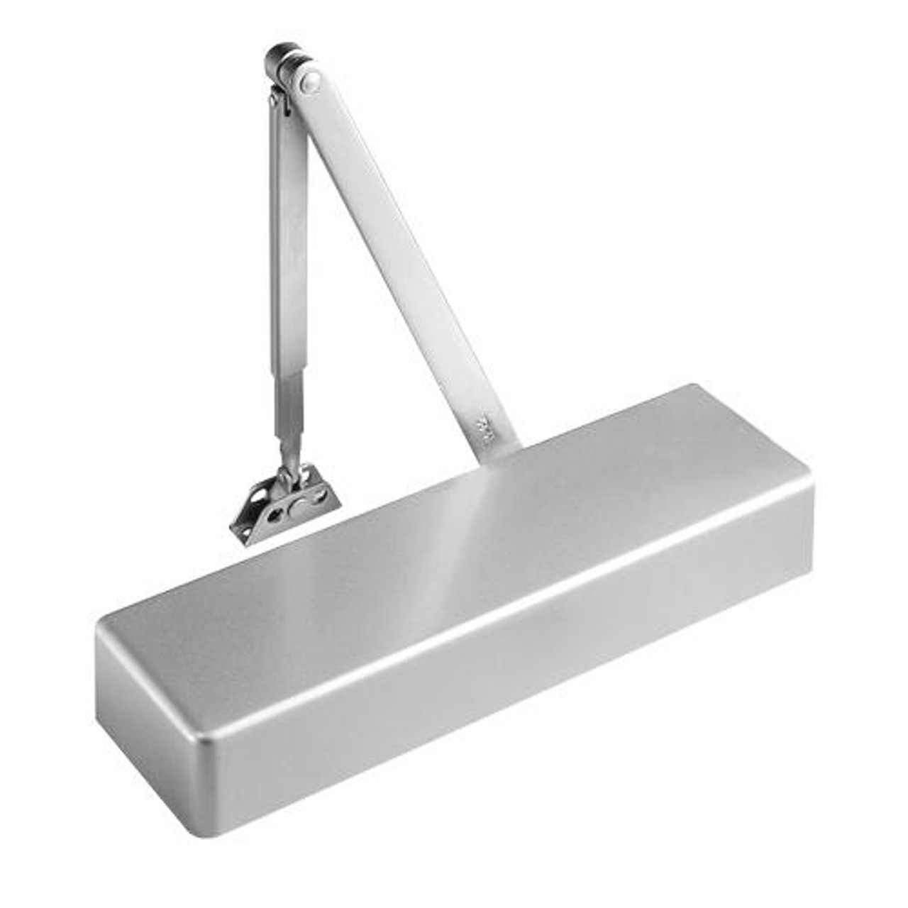 4410-689 Yale 4400 Series Institutional Door Closer with Regular Parallel and Top Jamb in Aluminum Painted