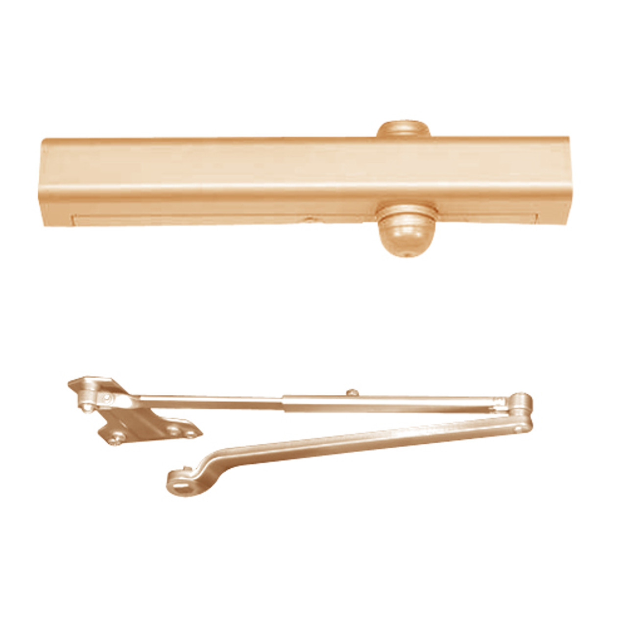 PR3301-691 Yale 3000 Series Architectural Door Closer with Parallel Rigid Arm in Light Bronze