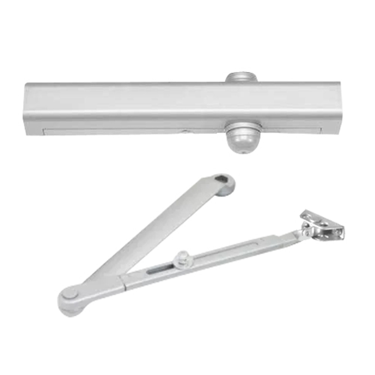 TJ3311-689 Yale 3000 Series Architectural Door Closer with Top Jamb 2-3/4" to 6-3/4" Reveal in Aluminum Painted