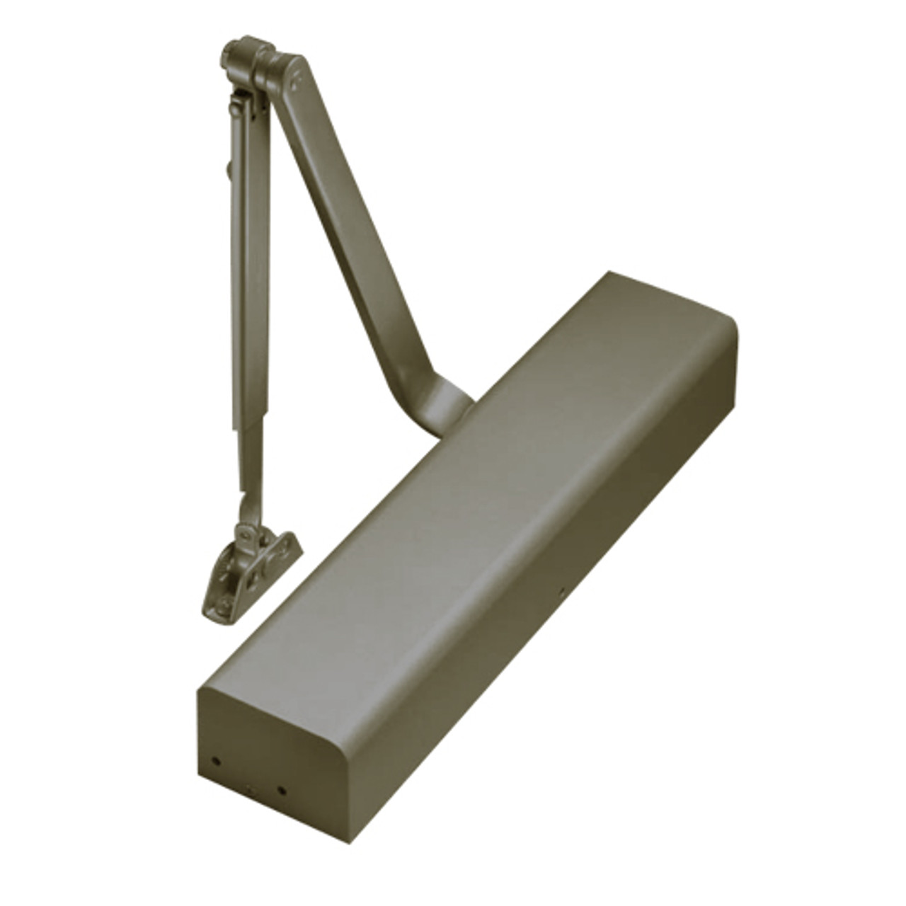 3501-694 Yale 3000 Series Architectural Door Closer with Regular Parallel and Top Jamb to 3" Reveal in Medium Bronze