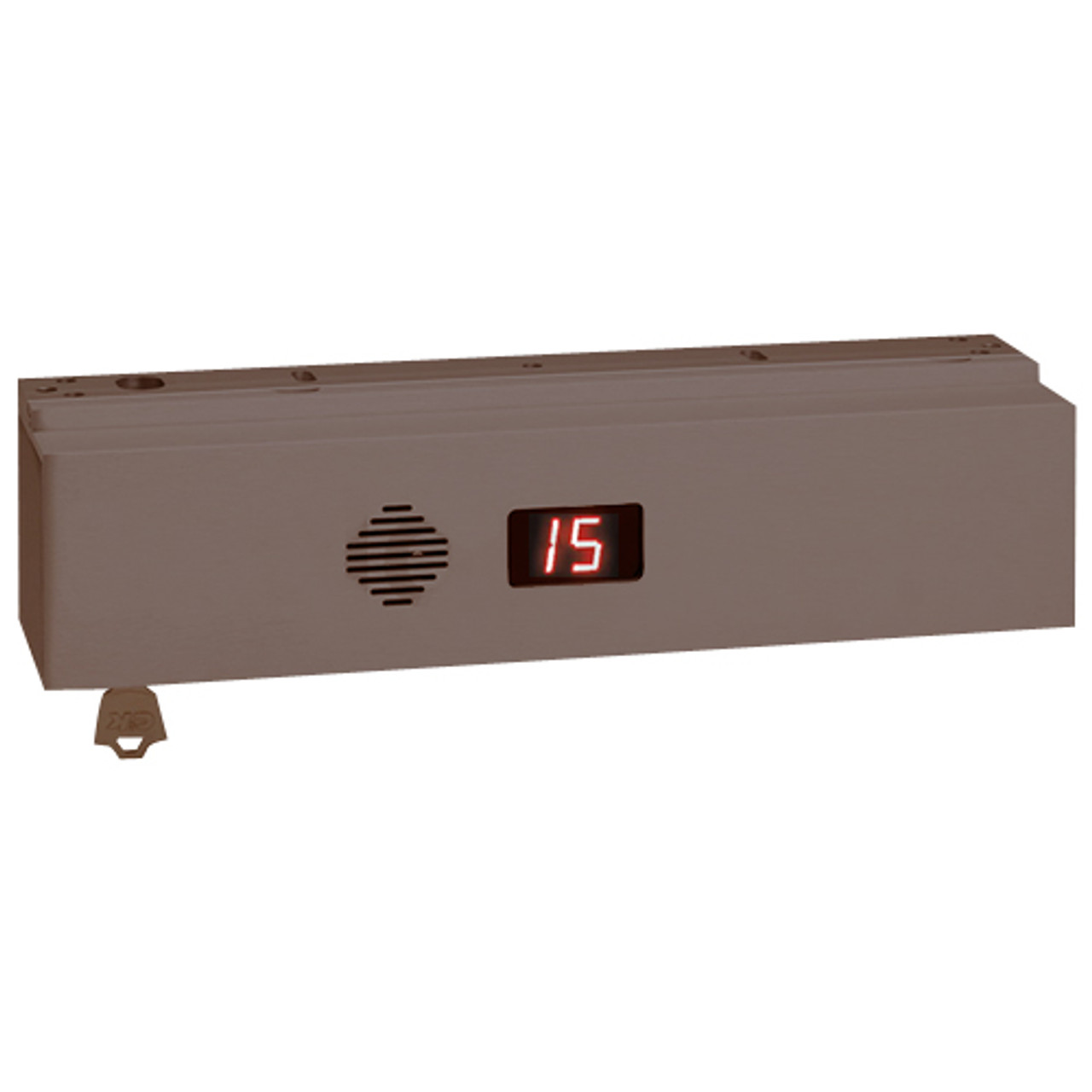 1511S-NC-K-X-BA SDC 1511S Series Single Integrated Delayed Egress Locks with Magnetic Bond Sensor and Anti-Tamper Switch in Dark Bronze