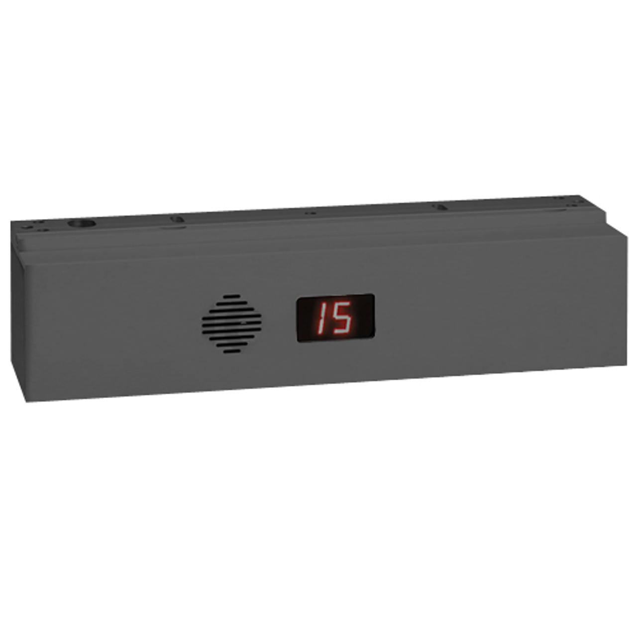 1511S-BD-L-Y-DB SDC 1511S Series Single Integrated Delayed Egress Locks with Door Position Status and Magnetic Bond Sensor in Black Anodized