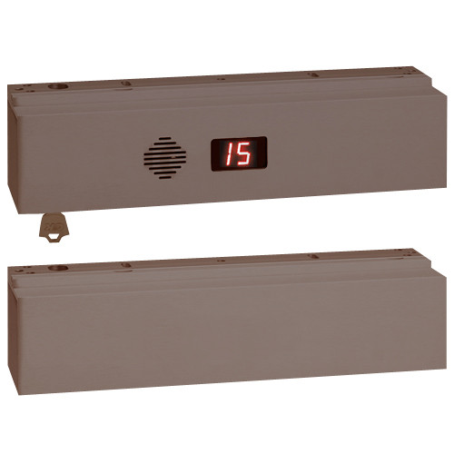 1511T-BD-K-X-D2B2A2 SDC 1511T Series Tandem Integrated Delayed Egress Locks with Door Position Status, Magnetic Bond Sensor and Anti-Tamper Switch in Dark Bronze