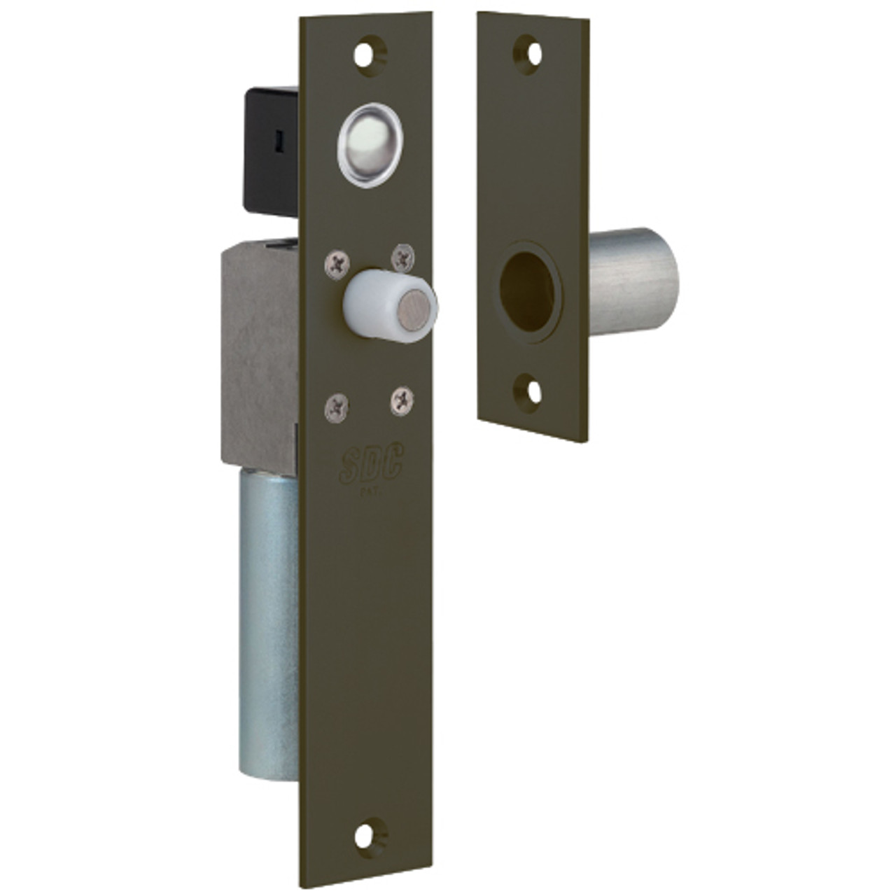 FS23MIHDB SDC Dual FailSafe Spacesaver Mortise Bolt Lock with Door Position and Bolt Position Sensor in Oil Rubbed Bronze