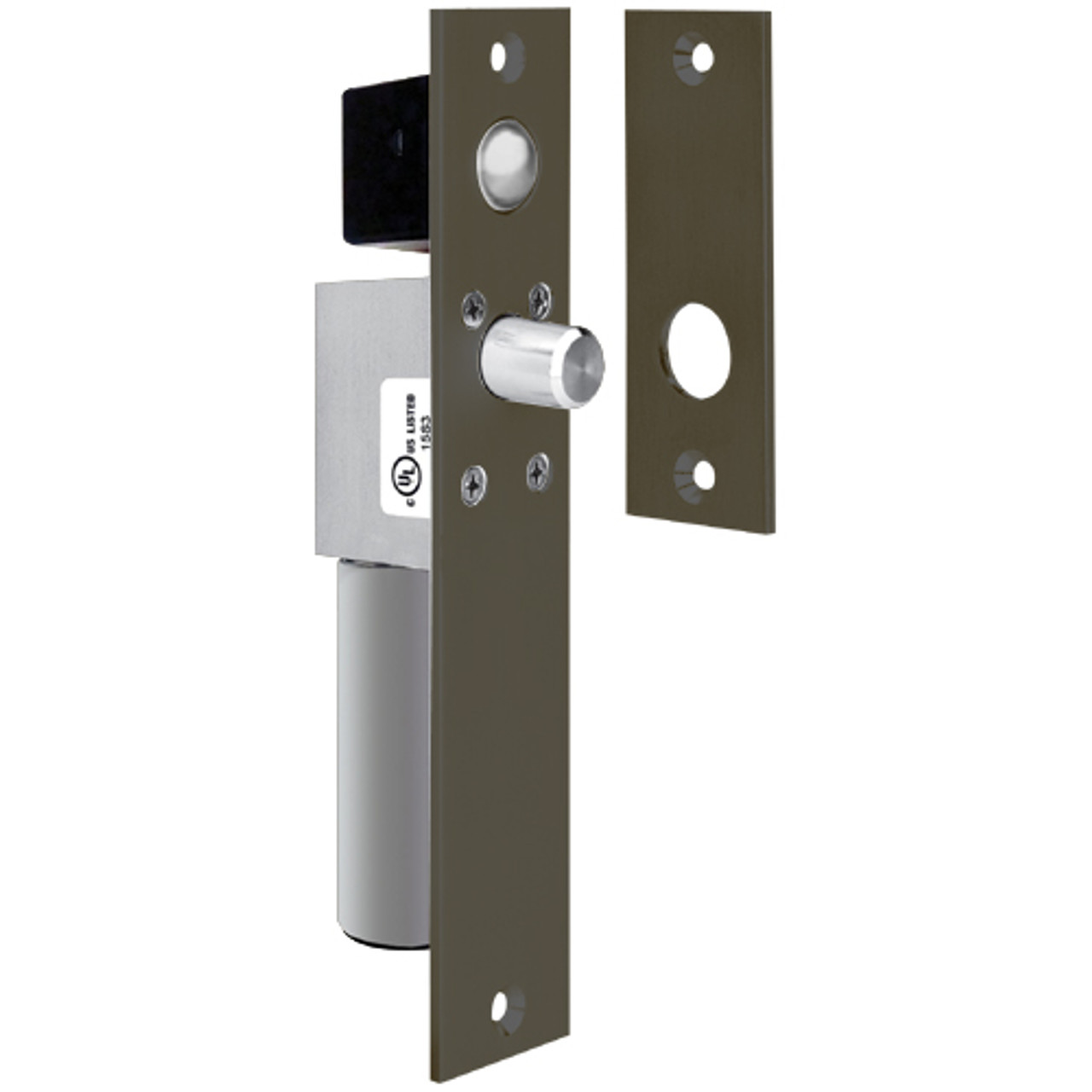 1291AHH SDC Failsecure Spacesaver Mortise Bolt Lock in Oil Rubbed Bronze