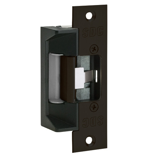 45-4SHK-RMB SDC 45 Series Field Selectable Multi-Frame-Application Electric Strike with Buzzer 12/24V AC/DC Operation in Oil Rubbed Bronze