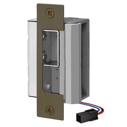 55-DH-LBM/LCM-DBM-R SDC 55 Series UniFLEX Heavy Duty Electric Strike with Door Secure Monitor and Deadbolt Monitor in Oil Rubbed Bronze