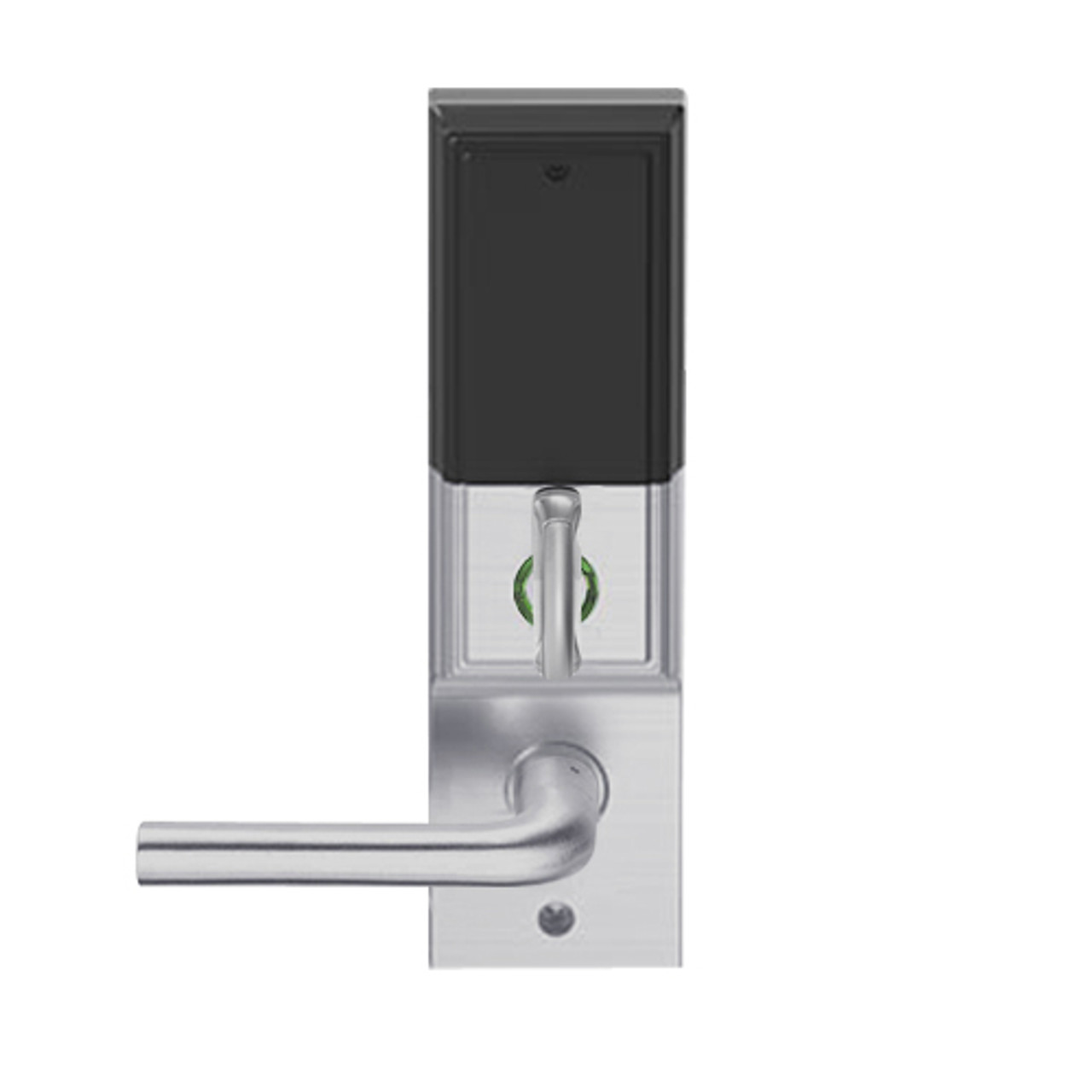 LEMD-ADD-P-02-626 Schlage Privacy/Apartment Wireless Addison Mortise Deadbolt Lock with LED and 02 Lever in Satin Chrome