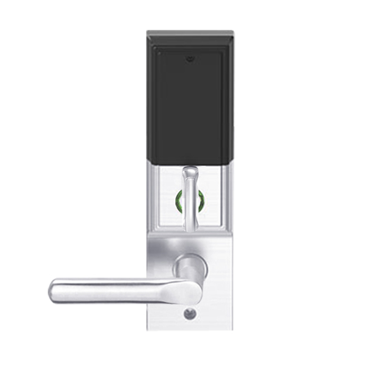 LEMD-ADD-P-18-625 Schlage Privacy/Apartment Wireless Addison Mortise Deadbolt Lock with LED and 18 Lever in Bright Chrome