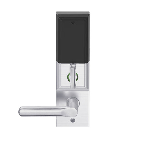 LEMD-ADD-J-18-626AM Schlage Privacy/Apartment Wireless Addison Mortise Deadbolt Lock with LED and 18 Lever Prepped for FSIC in Satin Chrome Antimicrobial