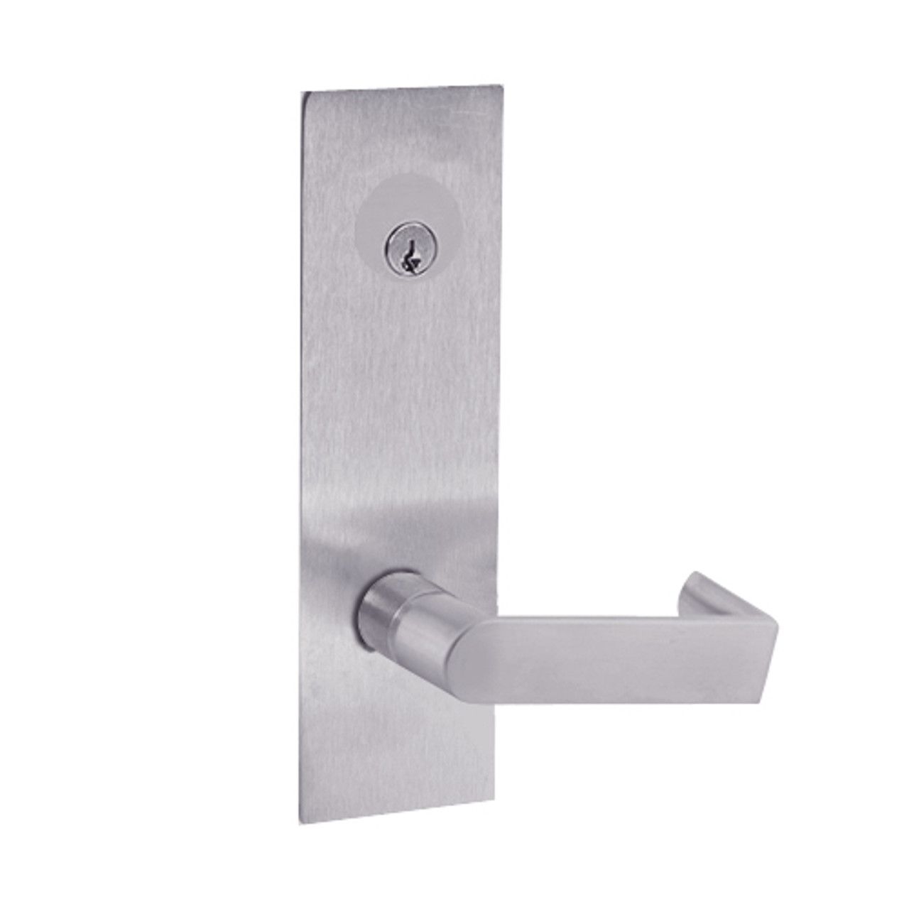 Z7850RRUEE SDC Z7800 Selectric Pro Series Locked Outside Sides Failsafe Electric Mortise Lock with Eclipse Lever in Satin Stainless Steel