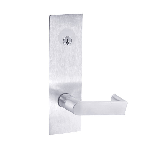 Z7852LRPEE SDC Z7800 Selectric Pro Series Locked Outside Sides Failsecure Electric Mortise Lock with Eclipse Lever in Bright Chrome