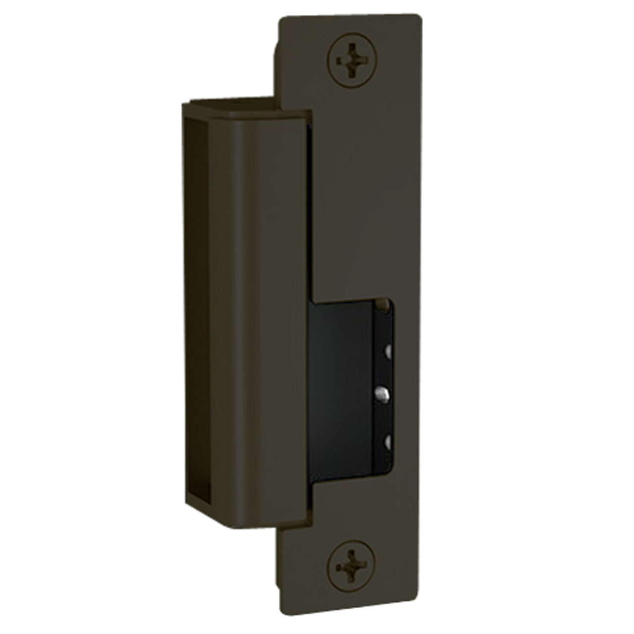 1500C-LM-613E Hes 1500 Series Heavy Duty Complete Electric Strike with Lock Monitor in Dark Oxidized Satin Bronze