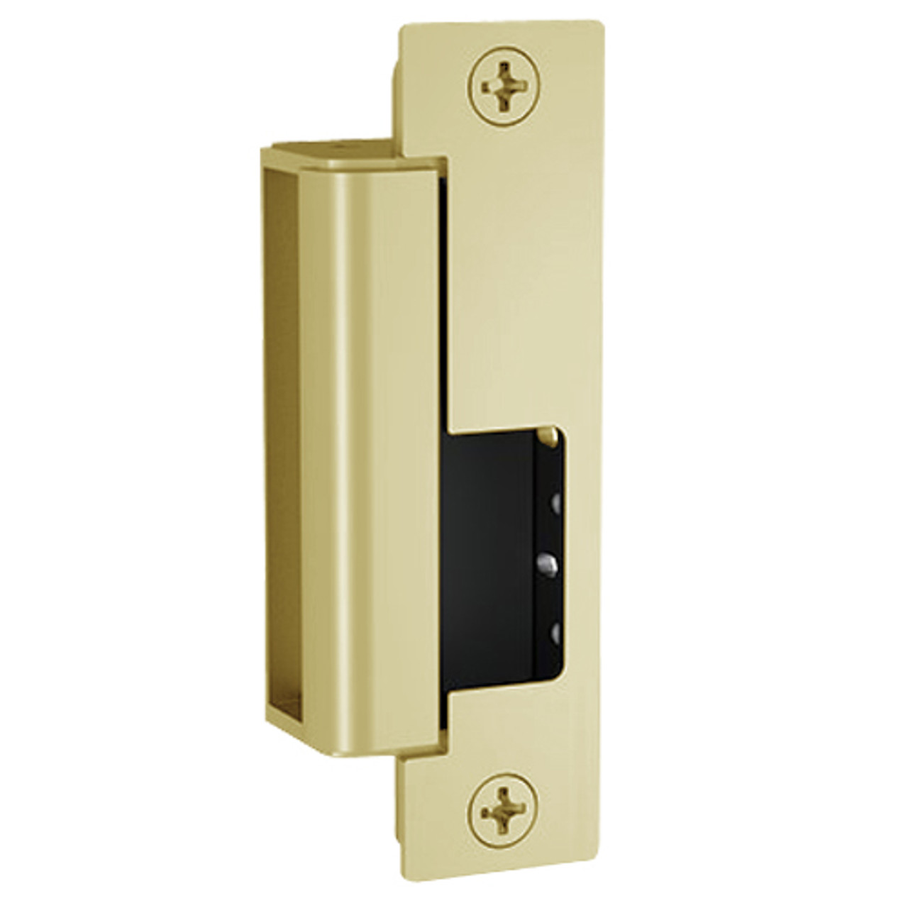 1500C-LMS-606 Hes 1500 Series Heavy Duty Complete Electric Strike with Lock Monitor and Strike Monitor in Satin Brass