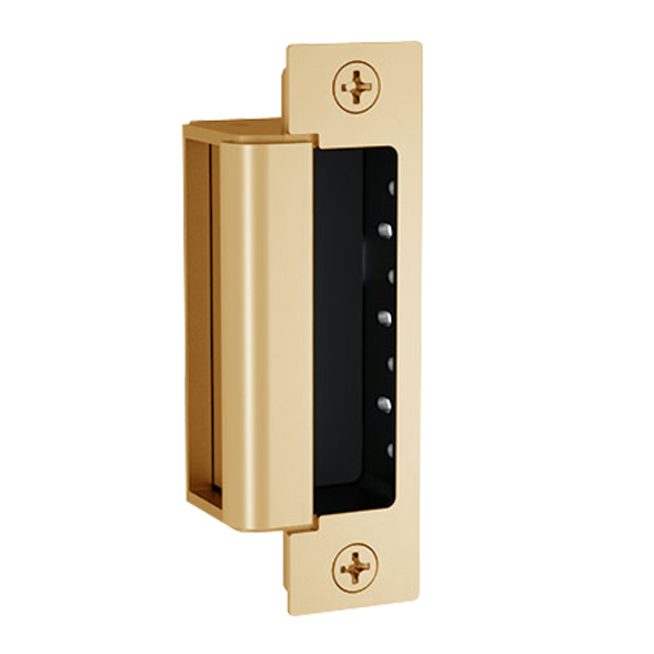 1600-CLB-LMS-612 Hes 1600 Series Dynamic Low Profile Electric Strike for Latchbolt Lock with Lock Monitor & Strike Monitor in Satin Bronze