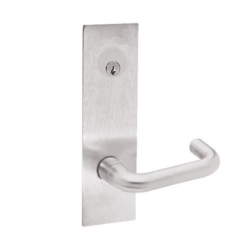 Z7852RRUNE SDC Z7800 Selectric Pro Series Locked Outside Sides Failsecure Electric Mortise Lock with Nova Lever in Satin Stainless Steel
