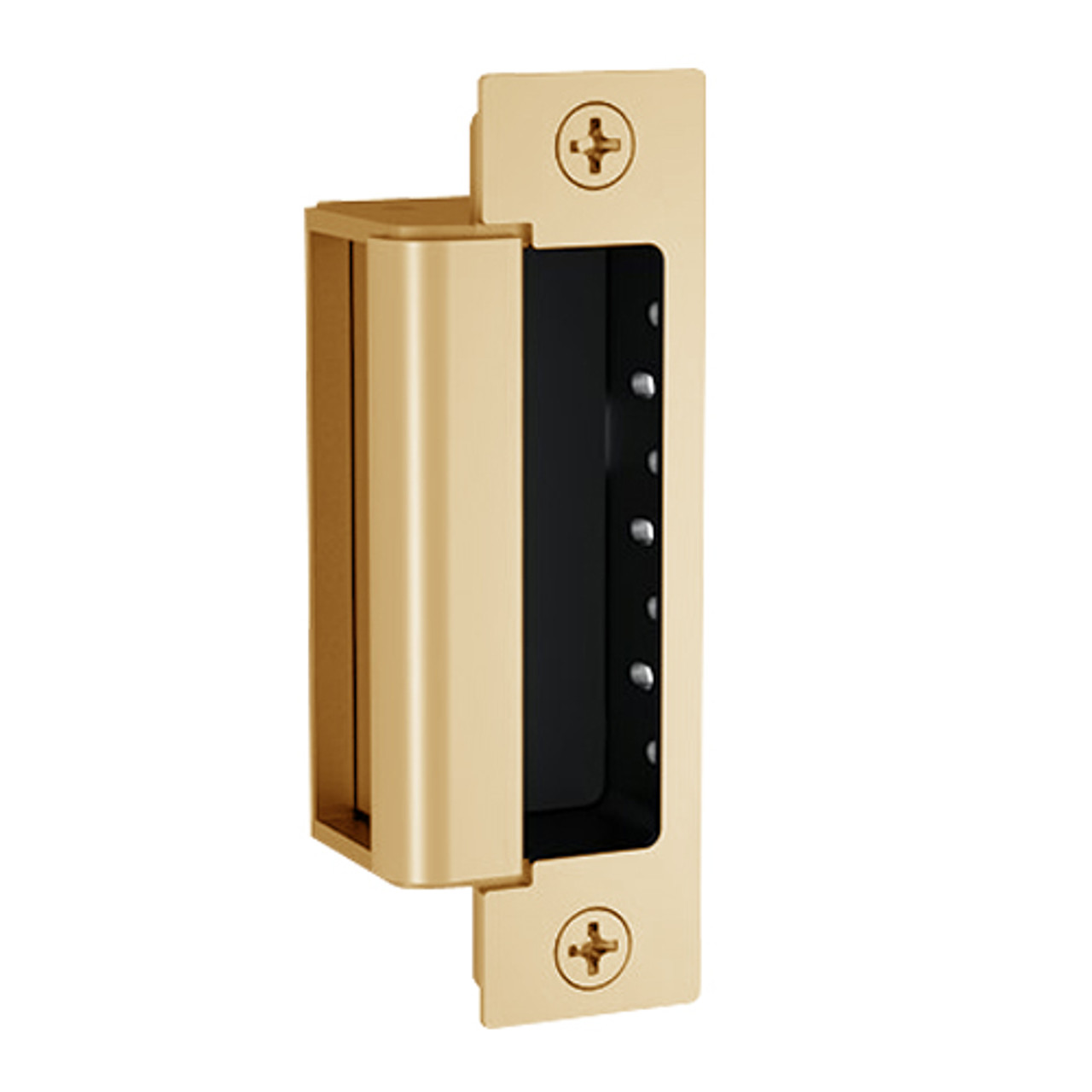1600-CS-LM-612 Hes 1600 Series Dynamic Complete Low Profile Electric Strike for Latchbolt and Deadbolt Lock with Lock Monitor in Satin Bronze