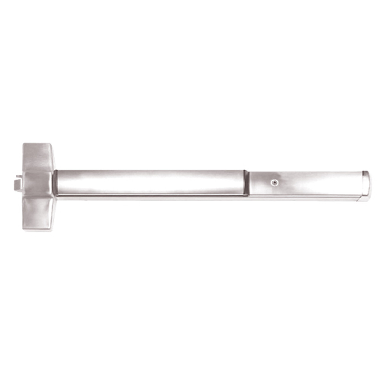 ED5200-629-MELR Corbin ED5200 Series Non Fire Rated Exit Device with Motor Latch Retraction in Bright Stainless Steel Finish