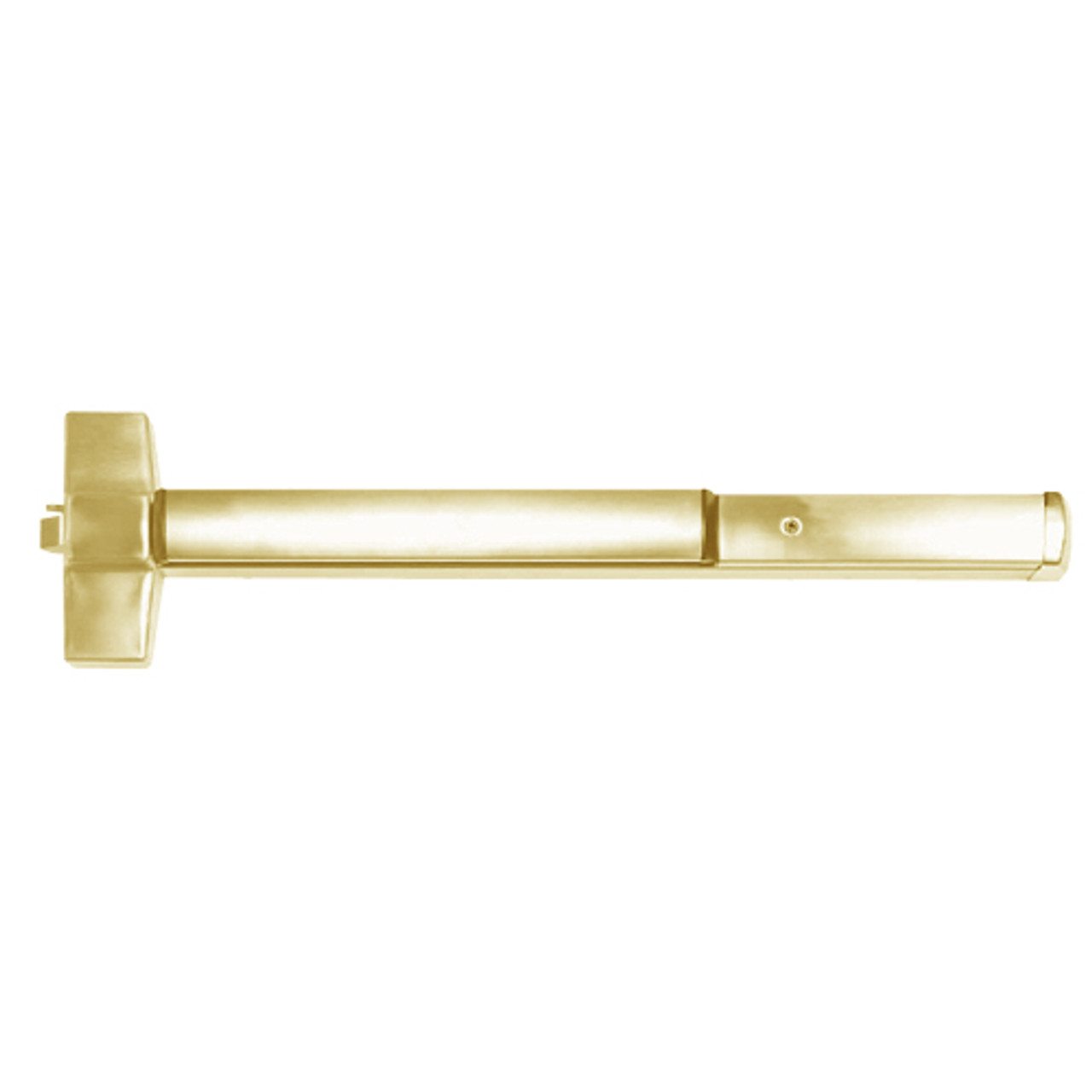 ED5200-606-W048-MELR Corbin ED5200 Series Non Fire Rated Exit Device with Motor Latch Retraction in Satin Brass Finish