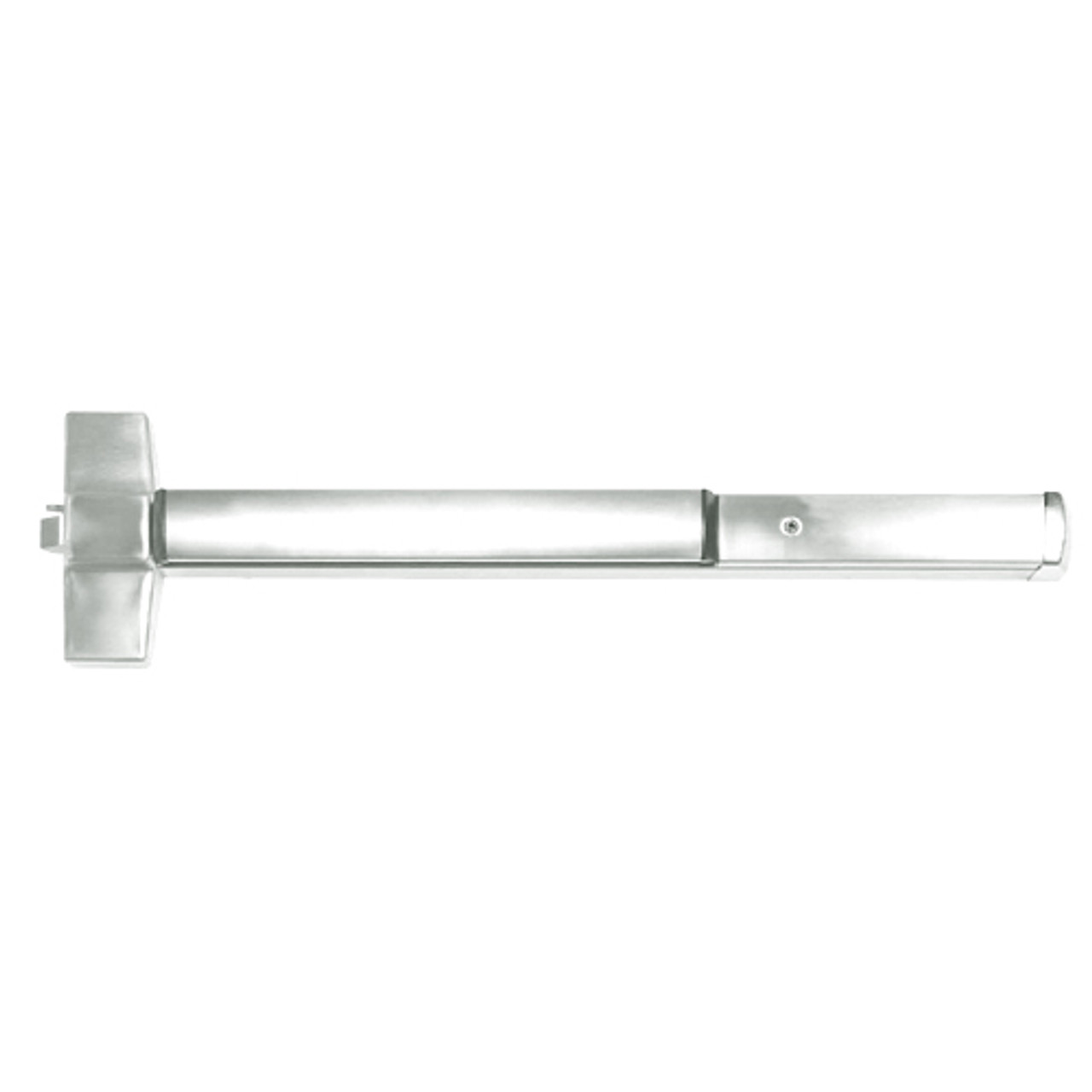 ED5200-618-W048-MELR-M92 Corbin ED5200 Series Non Fire Rated Exit Device with Motor Latch Retraction and Touchbar Monitoring in Bright Nickel Finish