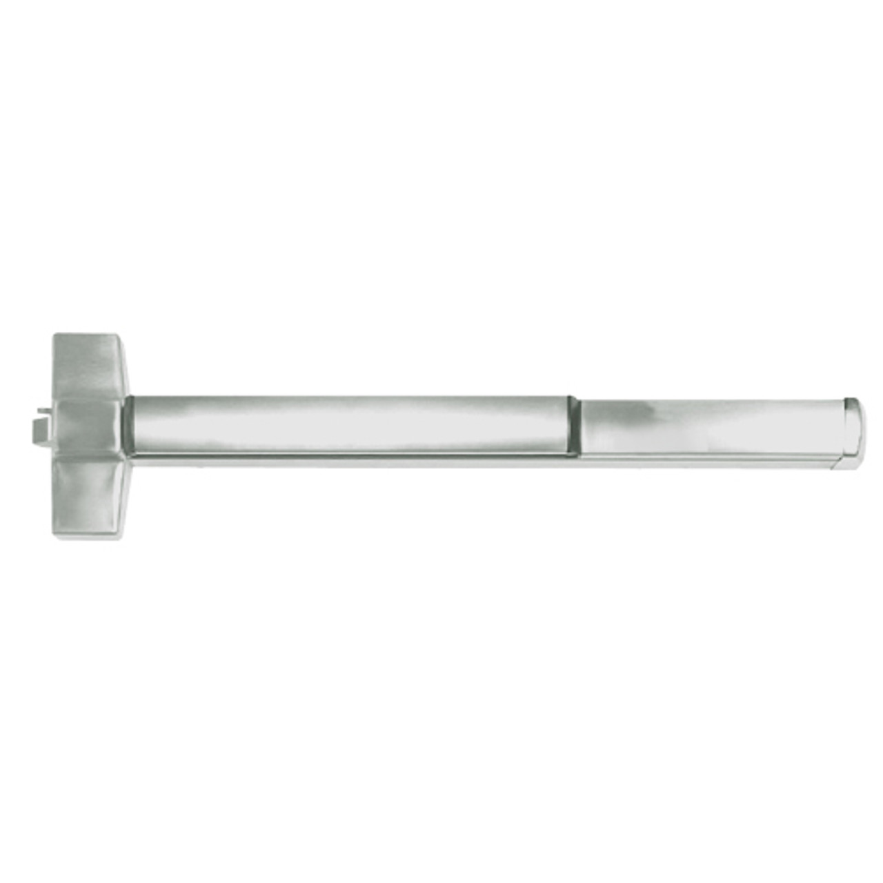 ED5200A-619-W048-MELR Corbin ED5200 Series Fire Rated Rim Exit Device with Motor Latch Retraction in Satin Nickel Finish