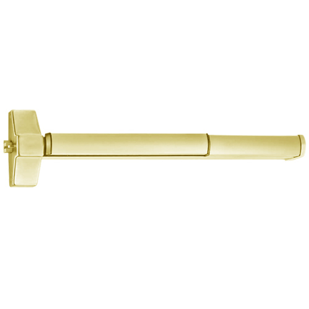 ED5200SA-605-MELR-M92 Corbin ED5200 Series Fire Rated Exit Device with Motor Latch Retraction and Touchbar Monitoring in Bright Brass Finish