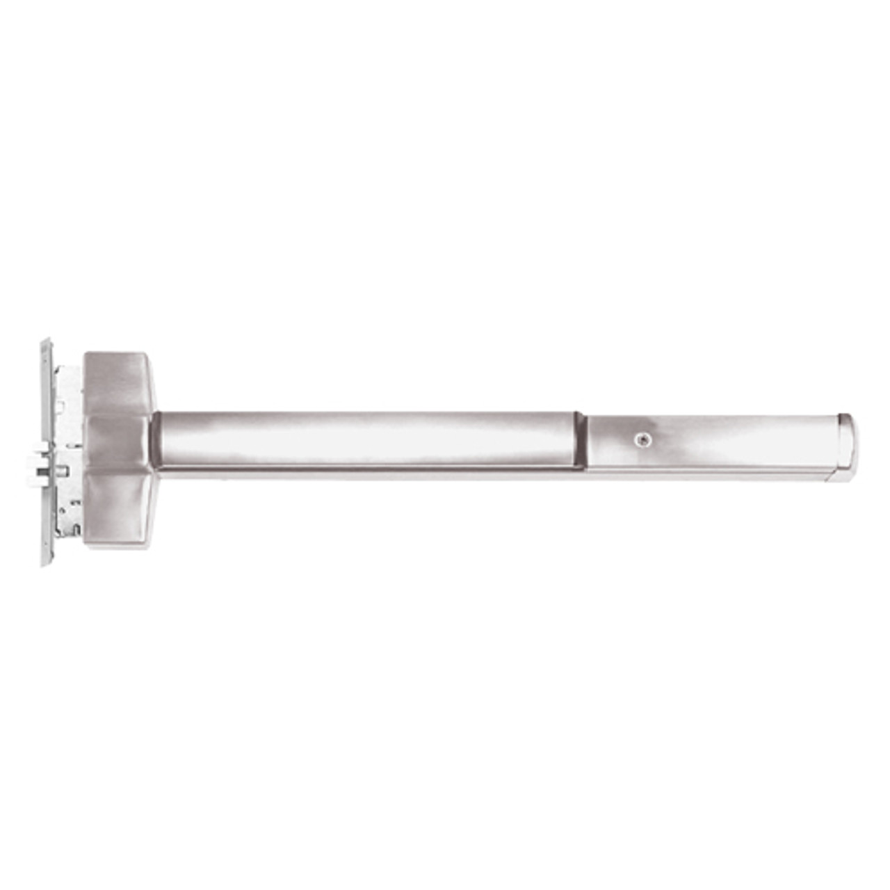 ED5600L-630-W048-LHR Corbin ED5600 Series Non Fire Rated Mortise Exit Device in Satin Stainless Steel Finish