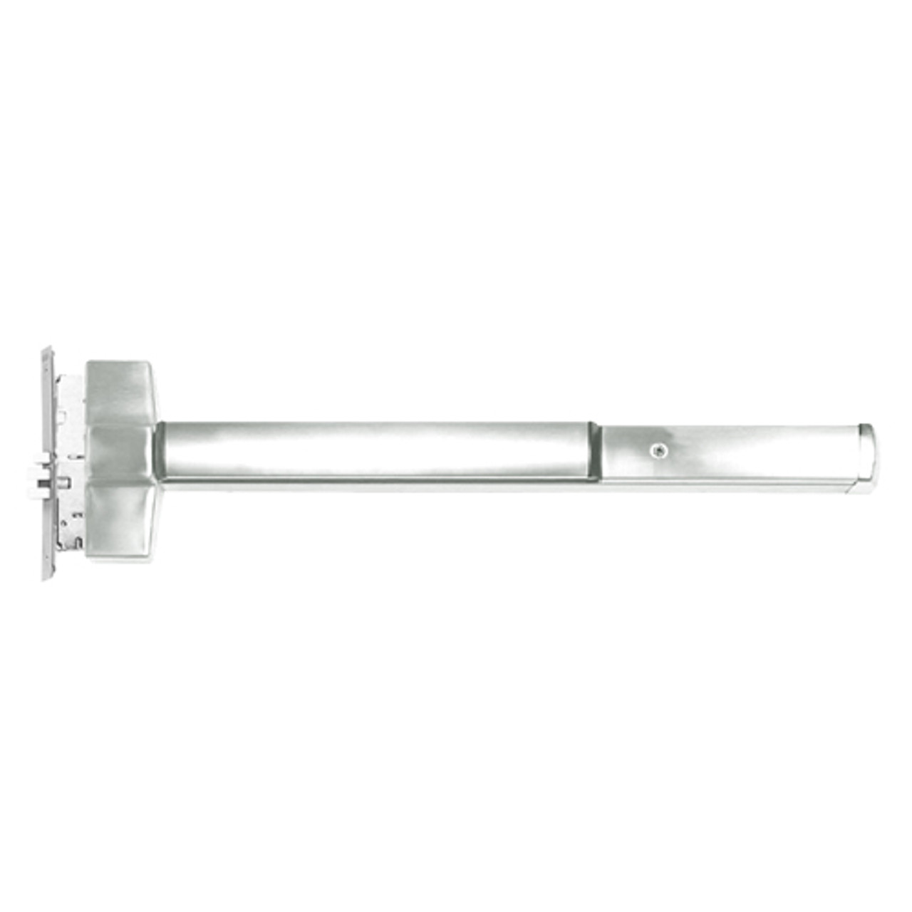 ED5600LD-618-RHR Corbin ED5600 Series Non Fire Rated Mortise Exit Device with Delayed Egress in Bright Nickel Finish