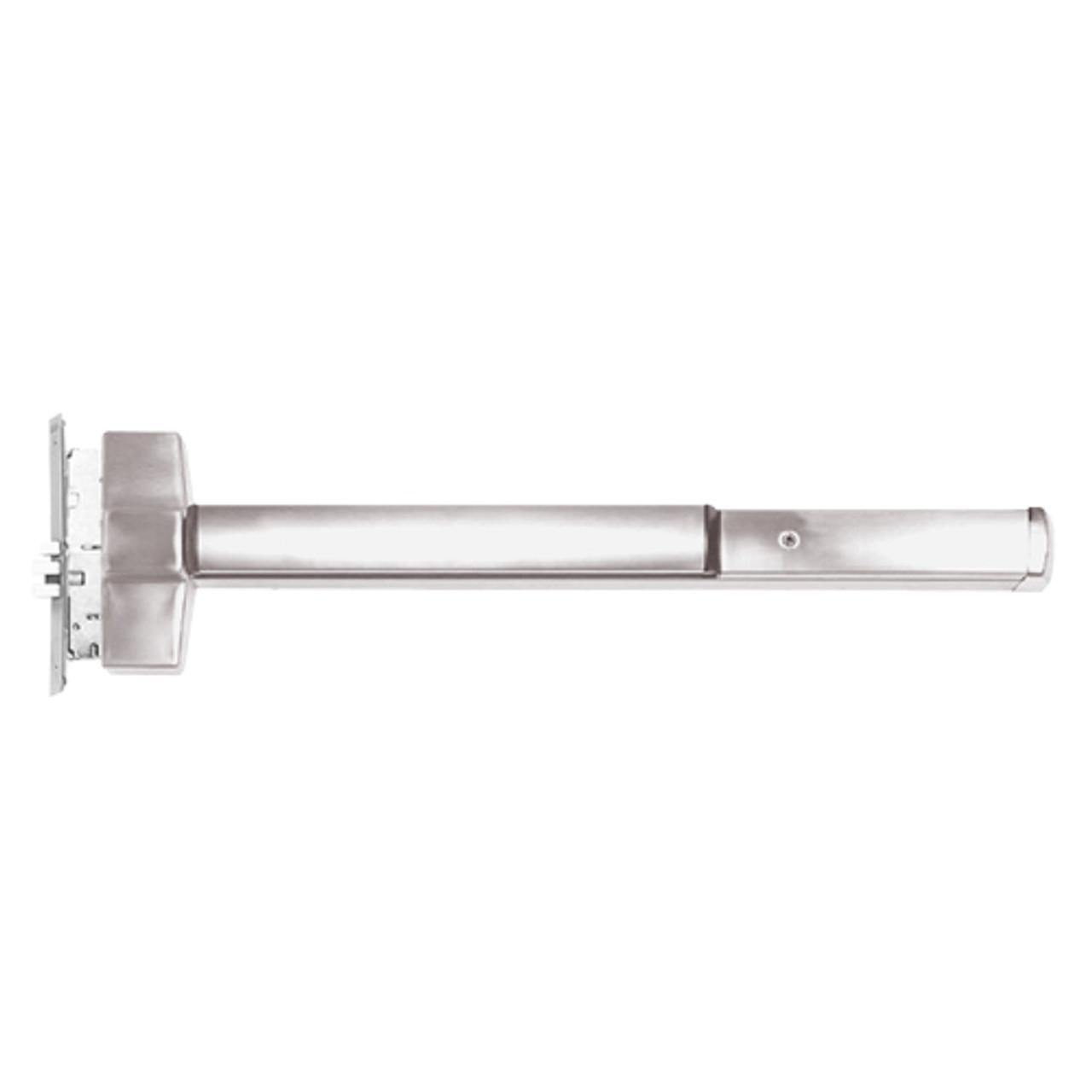 ED5600L-630-LHR-SEC Corbin ED5600 Series Non Fire Rated Mortise Exit Device in Satin Stainless Steel Finish